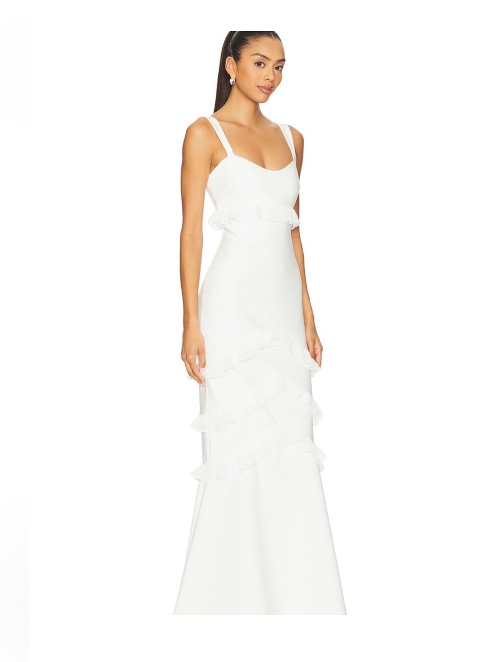 Likely Solana White Gown size 6 New